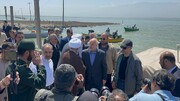 بازدید نظارتی قالیباف از آشوراده؛ امید به احیای جزیره متروکه خزر