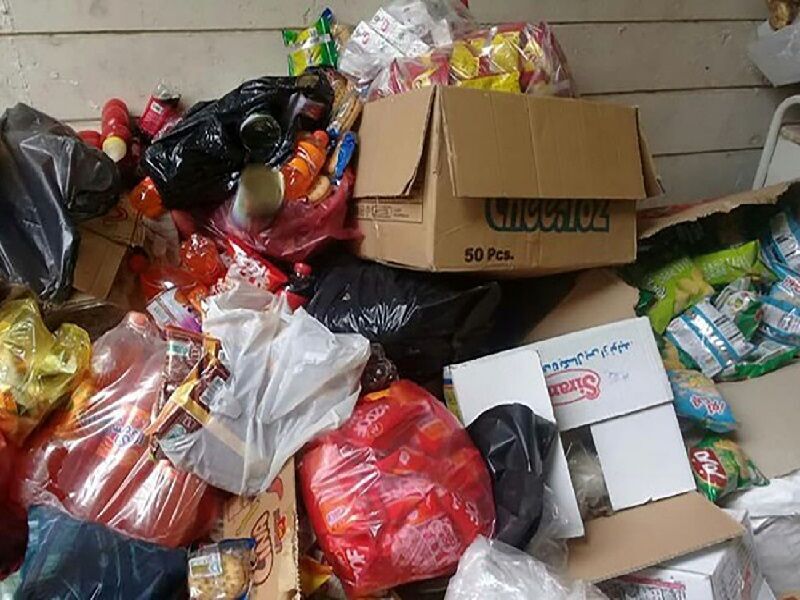 بیش‌از ۱.۵ تن موادغذایی فاسد از بازار زابل جمع‌آوری شد