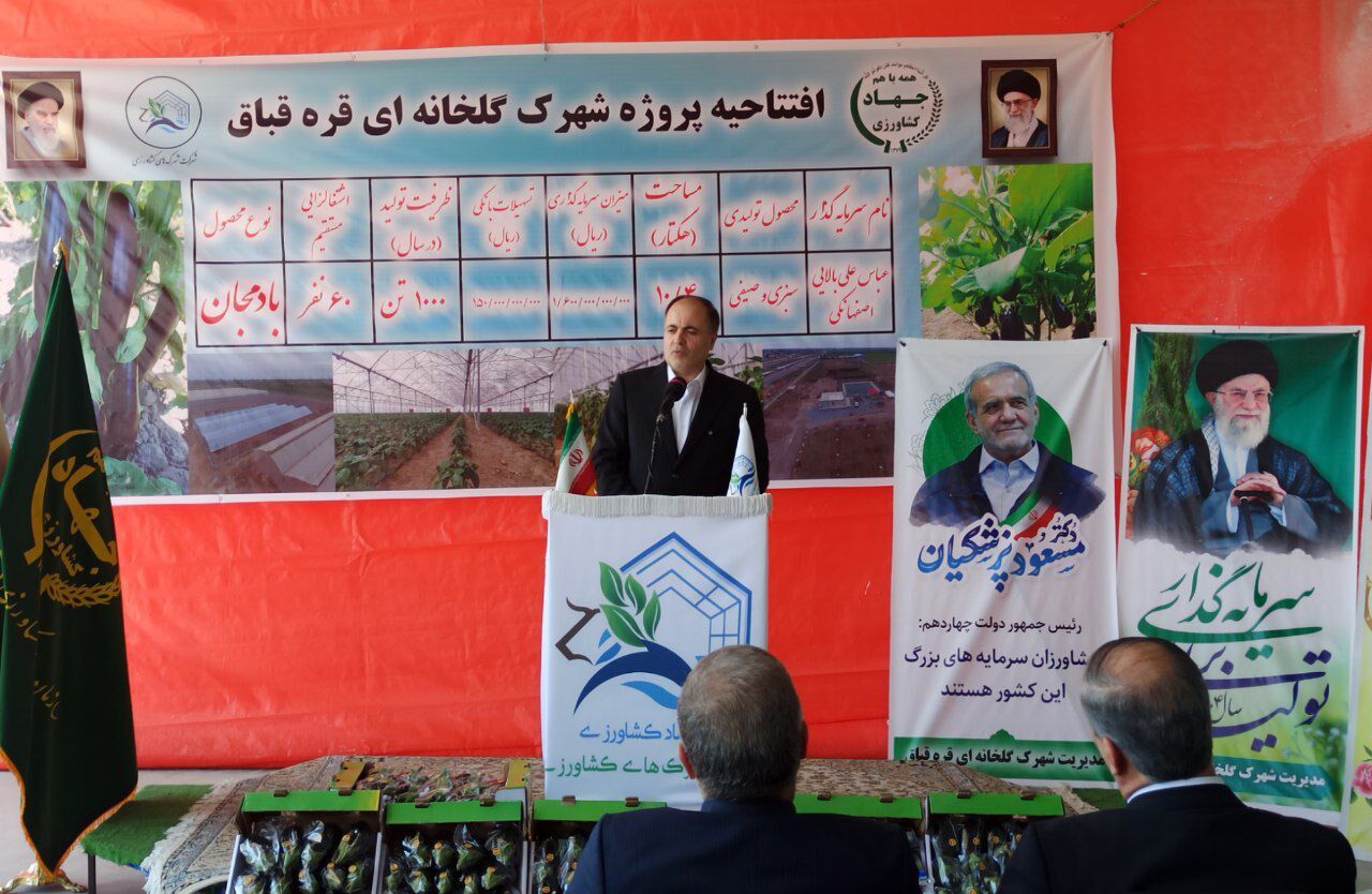 وزیر جهاد کشاورزی: ۴۰۰ میلیون دلار محصولات گلخانه‌ای صادر شد