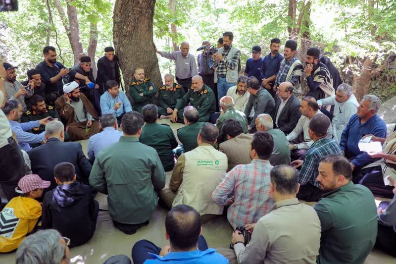 سردار فدوی: خدمت‌رسانی به مناطق محروم از اولویت‌های سپاه است