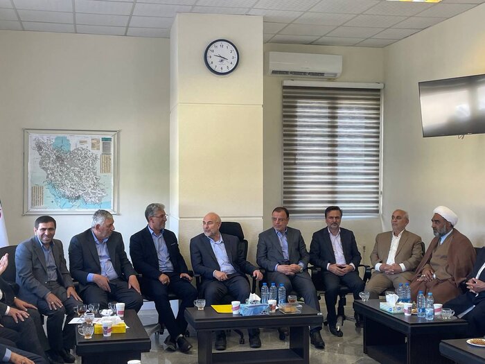 قالیباف در کلاله: گره‌گشایی از مشکلات فرودگاه با وعده تحول زیرساختی