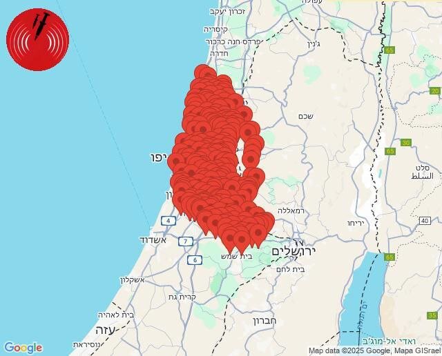 واکنش صهیونیستها به حمل موشکی انصارالله به سرزمینهای اشغالی