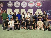 افتخارآفرینی ورزشکاران خوزستانی در مسابقات رزمی ترکیبی قهرمانی کشور