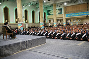 In photos: Leader’s meeting with workers