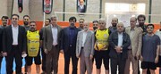 سالن ورزشی چندمنظوره امام رضا(ع) در قم افتتاح شد