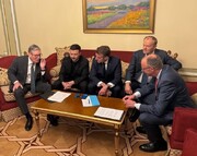 European leaders urge Russia to agree to Ukraine ceasefire or face sanctions