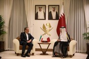 Iran, Qatar foreign ministers meet in Doha