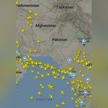 حریم هوایی پاکستان بسته شد