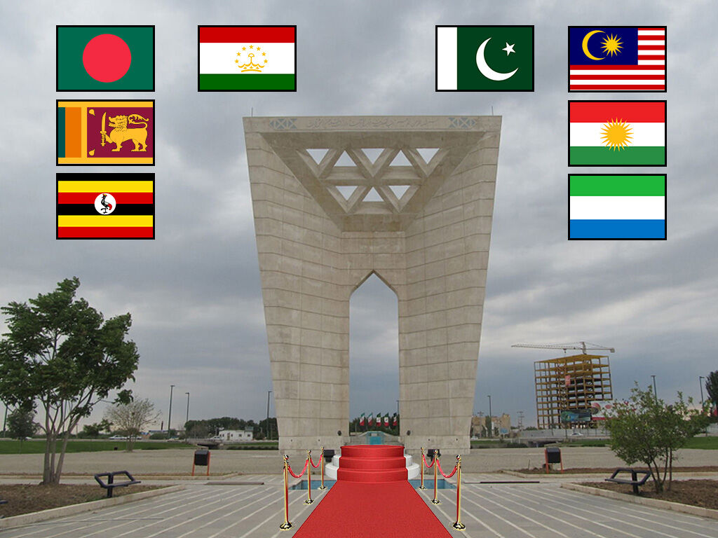 فرش قرمز دیار مینودری زیر پای هشت کشور خارجی