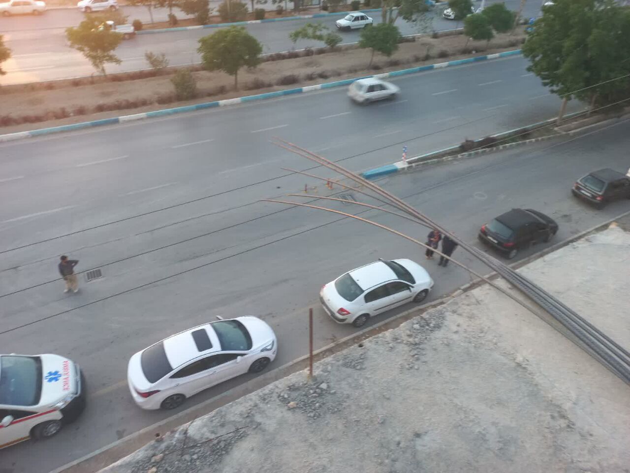 حادثه برق گرفتگی در اصفهان، جان کارگر ساختمان را گرفت