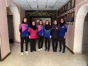 آغاز اردوی تیم ملی تنیس روی میز بانوان پیش از قهرمانی جهان