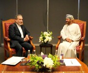 Treffen der iranischen und omanischen Außenminister
