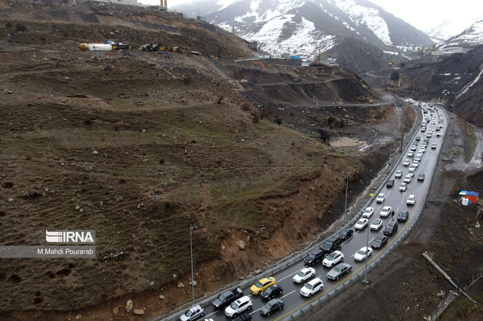 ایمن‌سازی کندوان با اجرای عملیات گالری پیش ساخته در کمر زرد