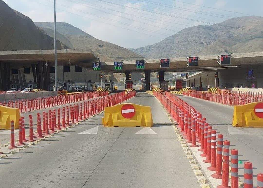 جاده کرج - چالوس بسته است / تردد برای افراد بومی میسر است