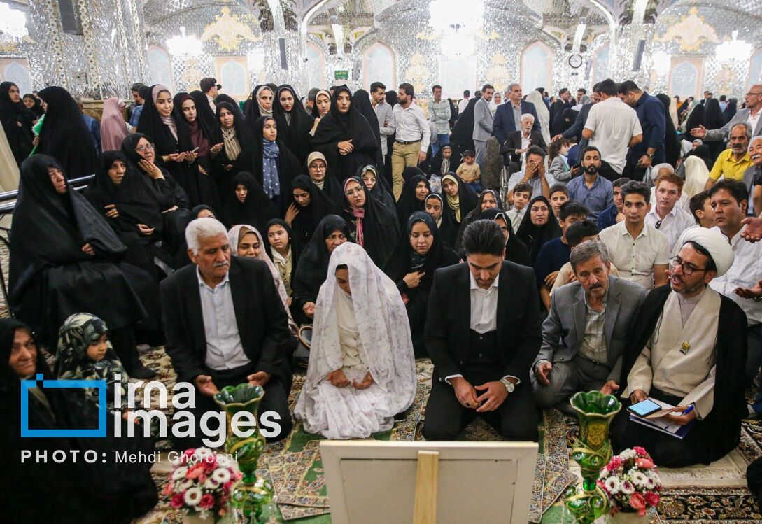 افزایش ۲.۵ برابری عقد ازدواج در حرم مطهر رضوی