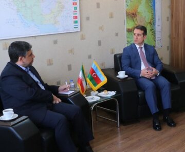 رایزنی استاندار اردبیل با سفیر جمهوری آذربایجان