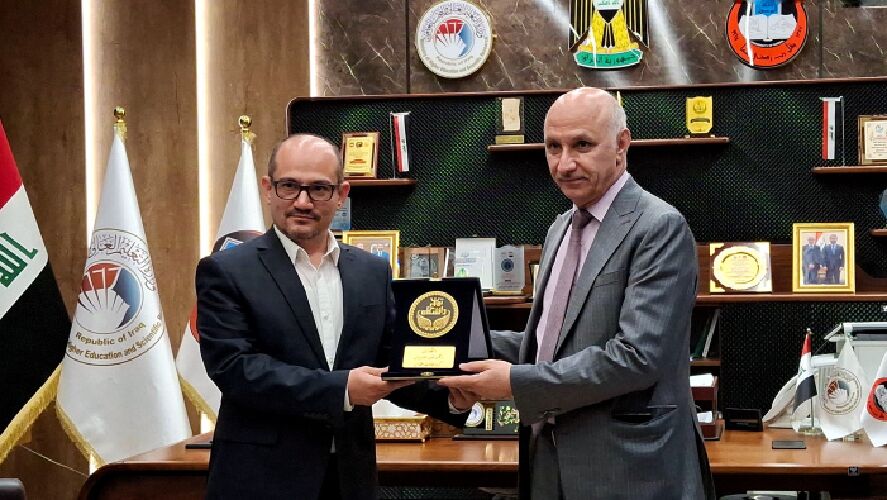 بازدید هیأت حقوق و علوم سیاسی دانشگاه تهران از دانشگاه موصل عراق