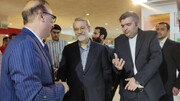 لاریجانی: بزرگترین مساله در نمایشگاه کتاب تهران، قیمت است