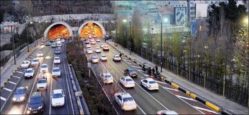 تونل رسالت تهران امشب مسدود است