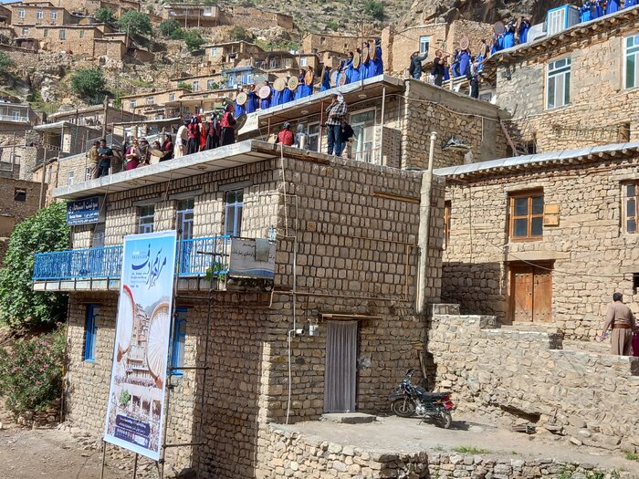 آوای دوستی دف‌نوازان ایران در پالنگان+فیلم