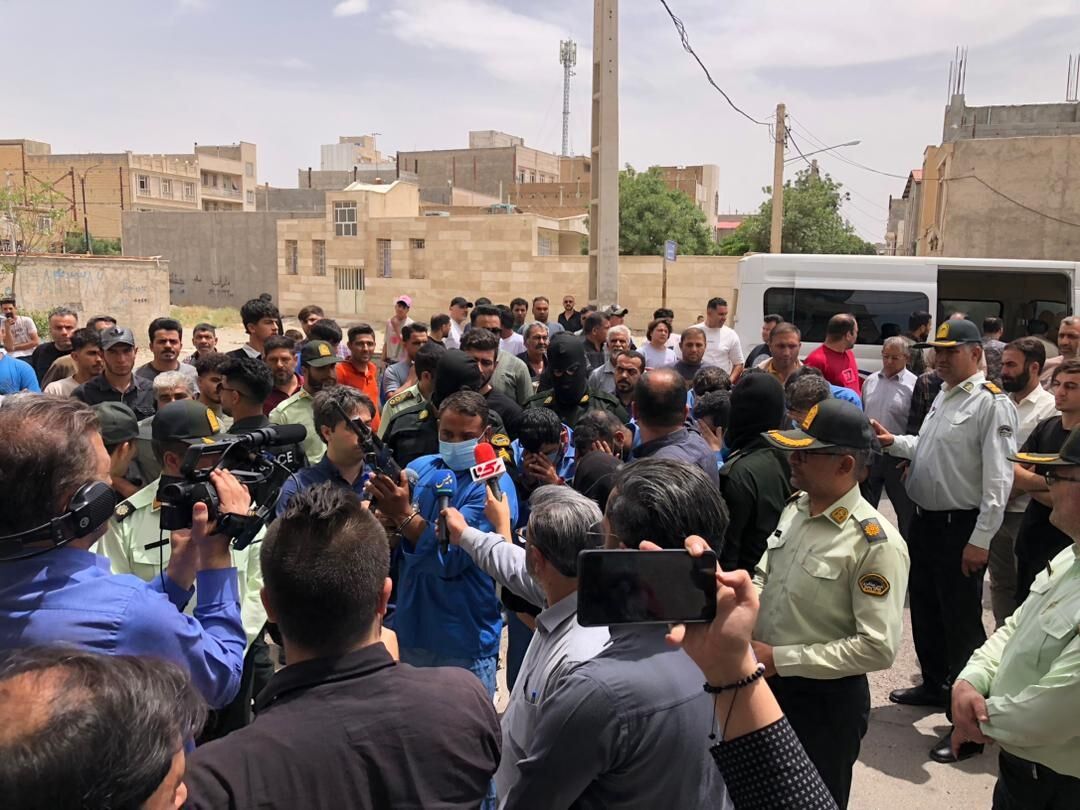 بازسازی صحنه درگیری اراذل و اوباش مسلح در حسن آباد فشافویه شهرستان ری