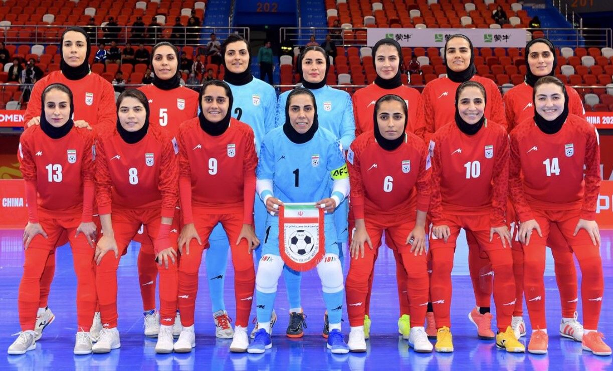 عکس بازیکنان تیم ملی فوتسال بانوان ایران