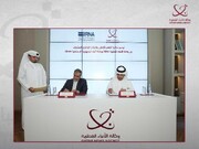 ارنا اور قطر کی سرکاری خبررساں ایجنسی کے سربراہوں نے تعاون کے سمجھوتے پر دستخط کردیئے