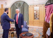 دیدار ترامپ و الجولانی در ریاض