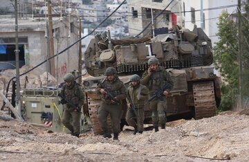 درگیری نظامیان صهیونیست با مبارزان فلسطینی در شمال کرانه باختری
