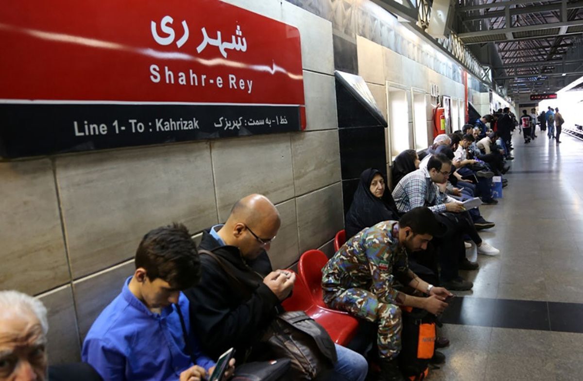 ادامه عملیات نوسازی خط یک متروی تهران