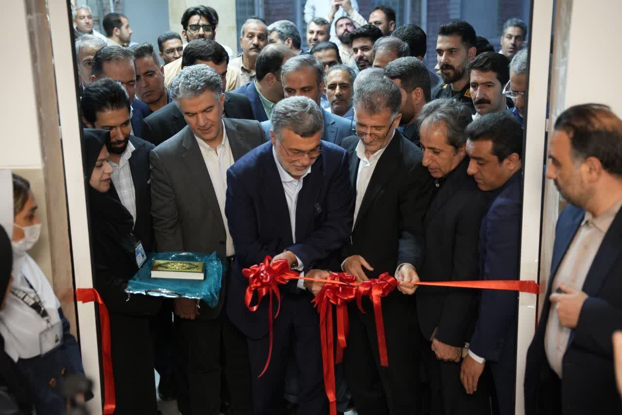افتتاح بزرگترین اورژانس ترومای غرب کشور با حضور وزیر بهداشت در کرمانشاه