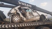 حادثه رانندگی در کنارگذر شمالی اراک یک کشته و ۲ مجروح بر جا گذاشت