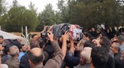 تشییع پیکر یکی دیگر از جانباختگان حادثه بندر شهید رجایی در ایوان