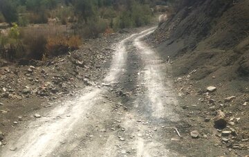 وضعیت راه دسترسی اهالی روستاهای «گیمُجگ، ناشکی، اوهکِن، بندنَر و باینی» بشاگرد + فیلم