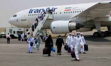 نیمی از زائران ایرانی وارد سرزمین وحی شدند/ ادامه عملیات اعزام تا ۱۰ خرداد