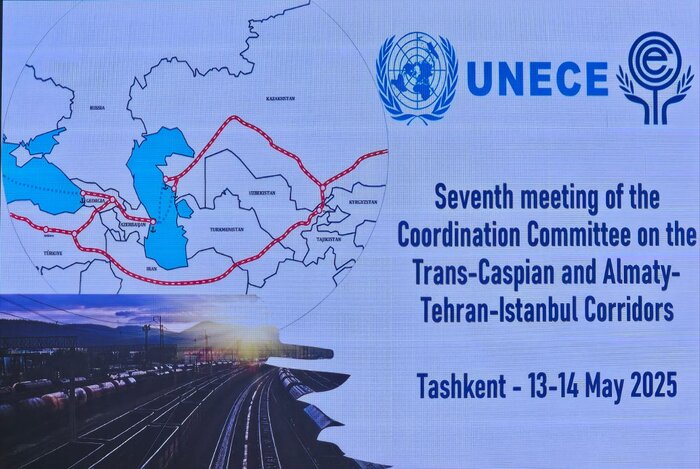 برگزاری نشست کریدورهای ترانس خزر و آلماتی-تهران-استانبول با حضور اعضای اکو در تاشکند