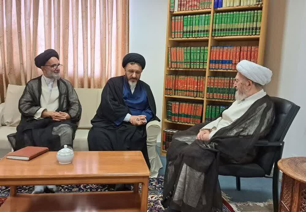 آیت‌الله سبحانی: مشکلات معیشتی، نباید باعث دلسردی طلاب در تحصیل شود