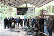 تجدید میثاق مسئولین و مدیران شهری با شهیدان شهرستان شمیرانات
