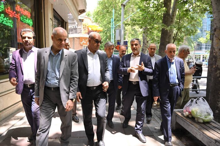 بهسازی خیابان ولیعصر (عج) تهران اجرایی شد