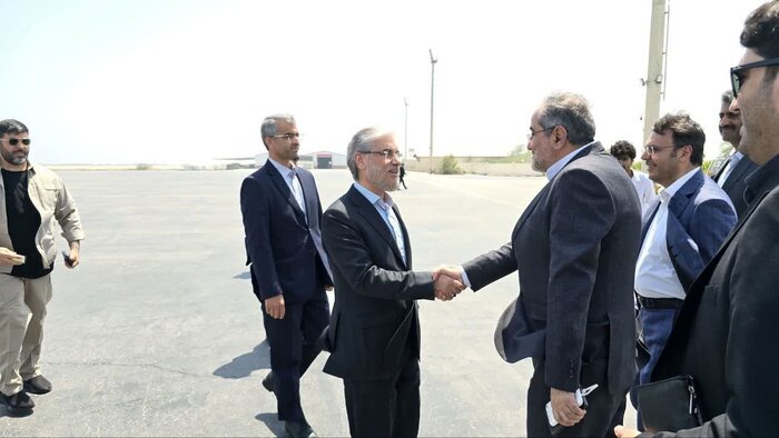 سیمایی با هدف شرکت در گردهمایی «نبضایران، خلیجفارس» وارد قشم شد