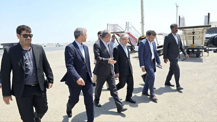 سیمایی با هدف شرکت در گردهمایی «نبضایران، خلیجفارس» وارد قشم شد