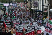Thousands rally in London to condemn Britain’s support for Israel