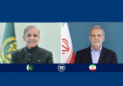 قدردانی نخست‌وزیر پاکستان از ابتکار صلح‌آفرین پزشکیان