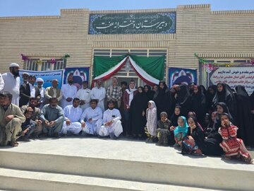 مدرسه سه‌کلاسه در روستای آسکاندشت سراوان افتتاح شد