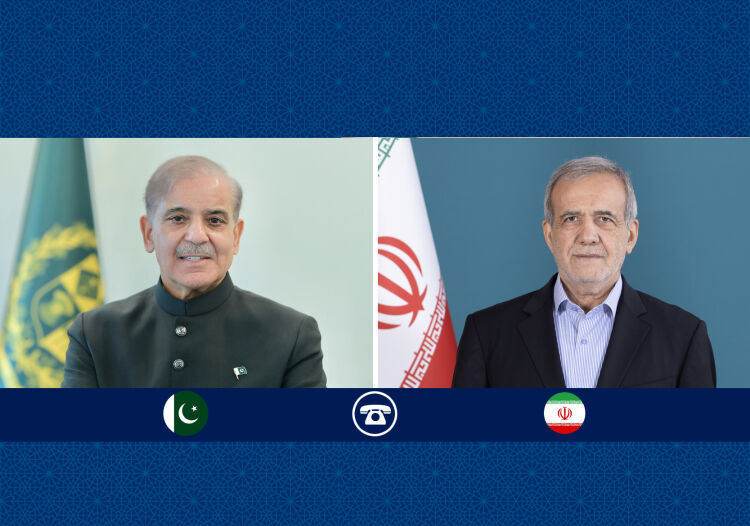 پاکستان کے وزیر ا‏عظم نے امن کے لئے صدر پزشکیان کی کوششوں کی قدردانی کی ہے