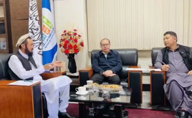 عبداللطیف نظری: روابط اقتصادی کابل و بیجینگ در حال توسعه و پیشرفت است
