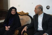 دیدار استاندار کرمانشاه با خانواده شهیدان ایزدی و کرمی