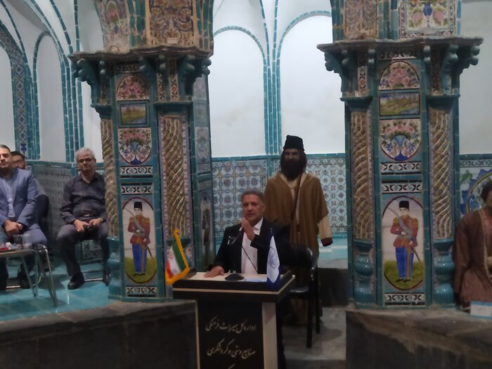 اشیای تاریخی غار هستیجان دلیجان رونمایی شد