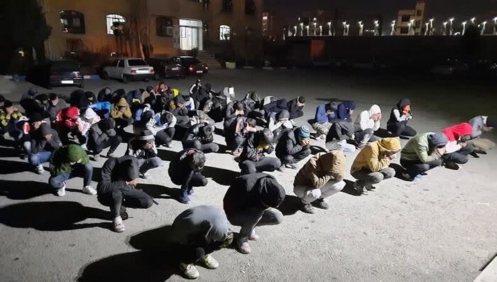 اجرای طرح برخورد با تخلفات حادثه ساز و توقیف ساعتی خودروها در غرب تهران