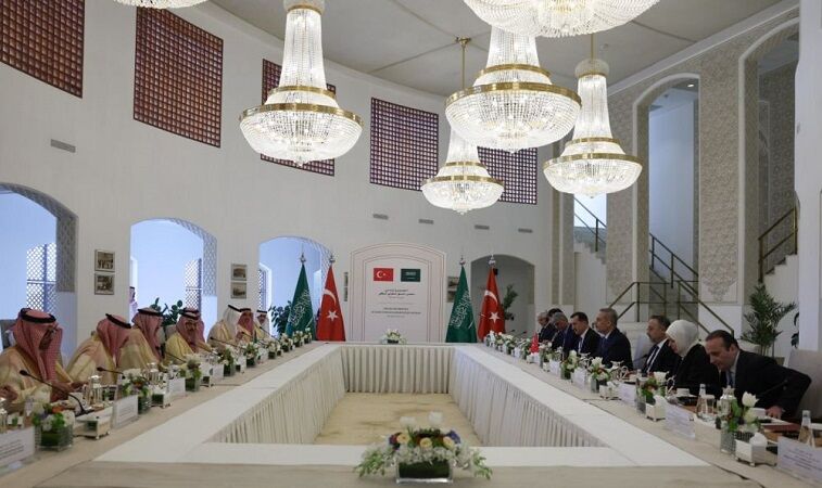 نشست ریاض و آنکارا برای تقویت همکاری راهبردی برگزار شد
